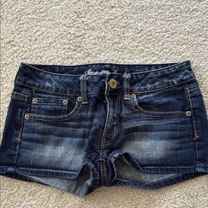 American Eagle Blue Denim Shorts